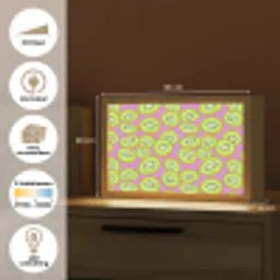 Kiwi - Speels - Groen Light Box met kabel (Tafellamp) klein 924 -USP_websiteoverzichtNL