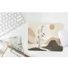 Japandi - Landschap - Beige muismat rubber klein -witbureau