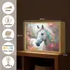 Paard - Natuur - Bloemen - Dieren - Bos Light Box met batterij (Wandlamp kind) middel -USP_websiteoverzichtNL