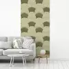 Bladeren - Structuur - Groen fotobehang vinyl groot 64 -woonkamer