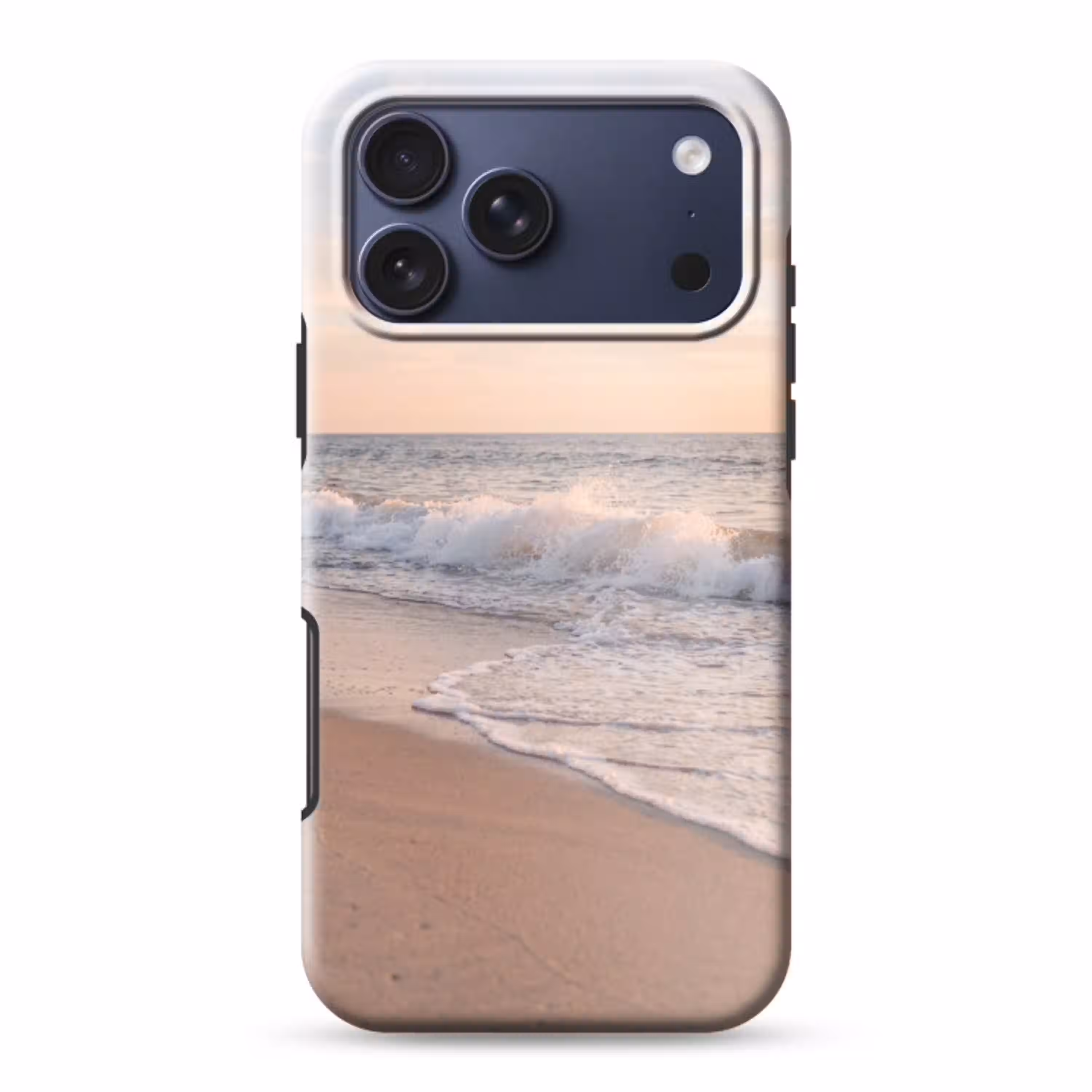 Strand - Zee - Golven - Natuur - Zonsondergang Toughcase MagSafe Apple iPhone 17 Pro Max klein -3d