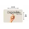 Cupcake - Zoet - Kers Placemat vinyl groot -specs