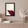 you go girl - 3D - Rood fotolijst zwart zonder passe partout klein -sfeer5