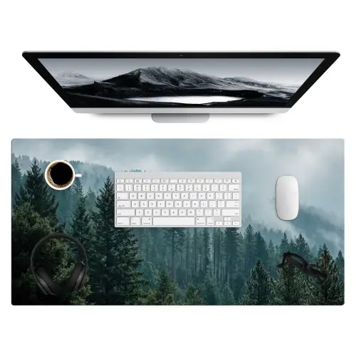 Naaldwoud - Bergen - Mist Muismat XXL klein -3d