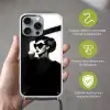 Vrouw - Zwart - Hart Hoesje iPhone 16 Pro Max met koord klein -sfeer2_NL