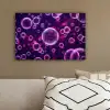 Paars - Bubbels - Schuim canvas 2cm klein -sfeer3
