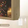 Gnooms - Kerst - Raam - Kleurrijk Light Box met batterij (Wandlamp) middel -USP_websiteoplaadbaarNL