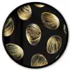 Eieren - Goud - Patroon Fotolijst rond zonder passe partout klein -3d