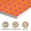 Cool - Stippen - Oranje PET vilt klein -closeup_NL