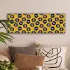 Muziek - Patroon - Geel canvas 2cm klein 828 -sfeer1