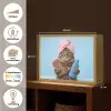 Kat - Handdoek - Washand - Zeep Light Box met batterij (Wandlamp) middel -USP_websiteoverzichtNL