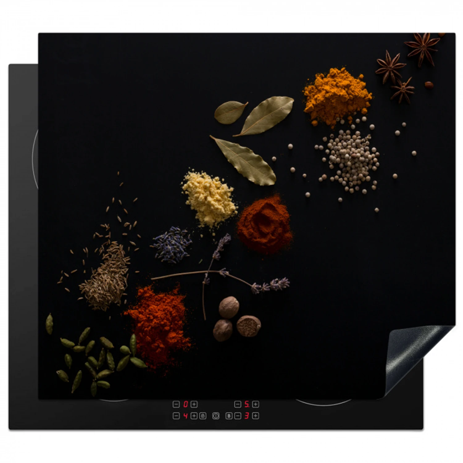 Kruidige Constellatie Inductie beschermer vinyl 3mm middel -3d
