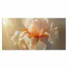 Close up - Oranje - Iris Muismat XXL klein -3d_leeg