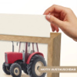Trekker - Minimalistisch - Illustratie - Rood Light Box met kabel (Wandlamp kind) klein -USP_websiteprintDE