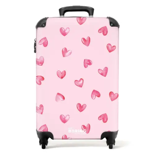 Liefdespatroon NBS - Handbagage koffer - Kinderen Unisex middel -productfoto_recht