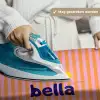 Verticaal - Strepen - Oranje - Ciao bella Wandkleed katoen klein -sfeer9