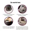 Champagne - Bed - Bubbels Inductie beschermer vinyl 3mm klein -zzzzzzz-cc-werking