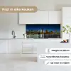 Stadslichten - Avond - Skyline - Brug keuken achterwand 2 middel -sfeer4_NL