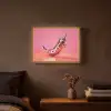 Peper - Disco - Rood - Glitter Light Box met batterij (Wandlamp) middel -sfeer4