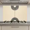 Geometrische bogen - Minimalistisch - Symmetrisch keuken achterwand spatscherm klein -3d_website