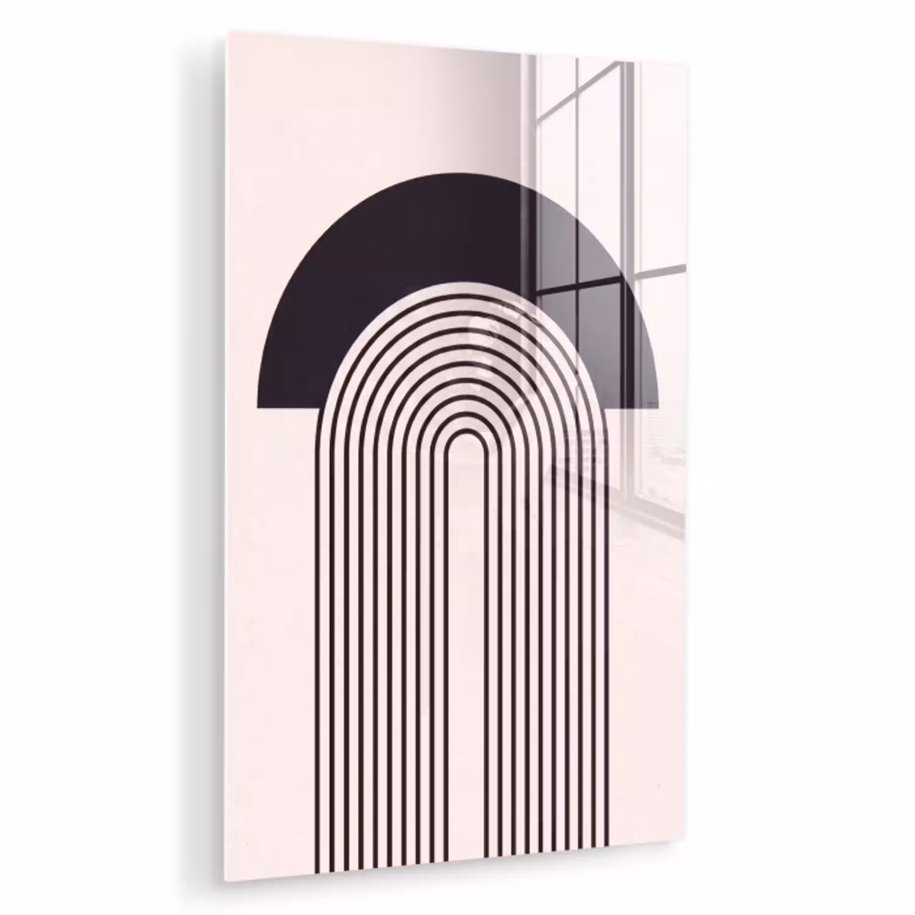 Abstract - Boog - Modern plexiglas 5mm klein -zzzproduct_nieuw