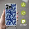 Blad - Palm - Blauw Hoesje iPhone 16 Pro Max met koord klein 804 -sfeer2_NL