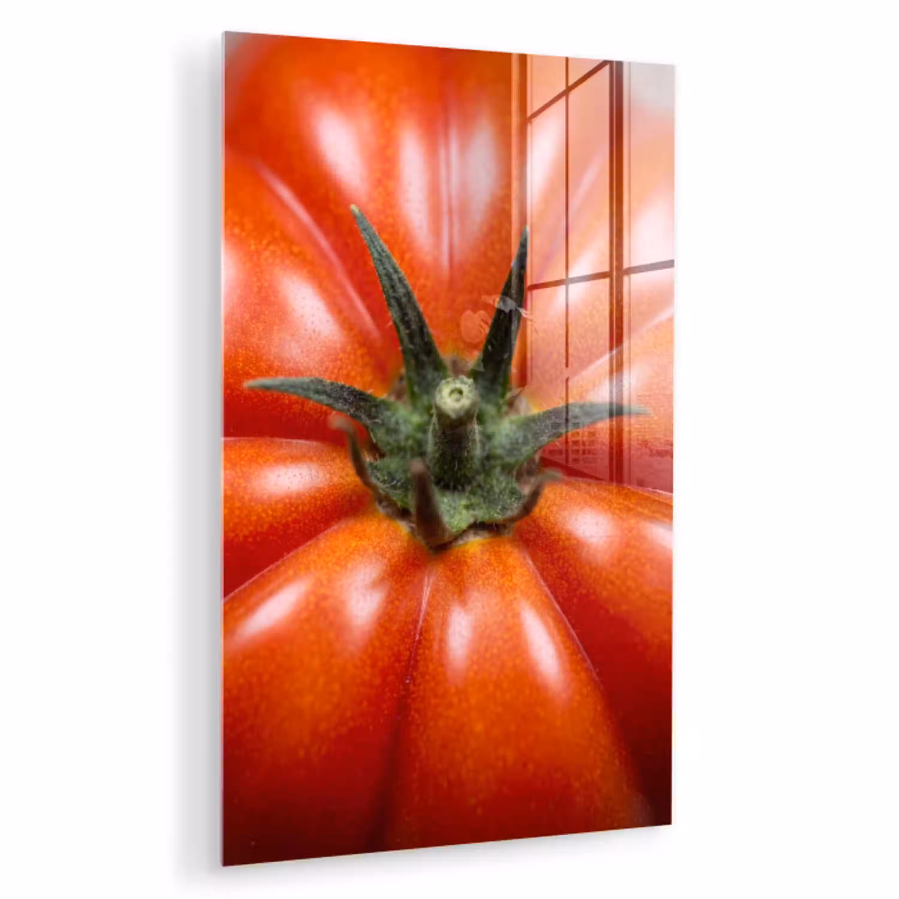 Eten - Tomaat - Rood plexiglas 5mm klein -zzzproduct_nieuw