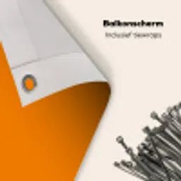 Oranje - Seizoenen - Herfst - Kleur Balkonbeschermer Duitsland klein 596 -closeup_NL