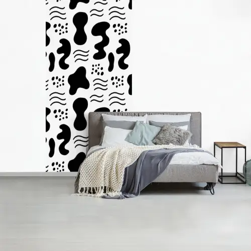 Abstact - Vormen - Asymmetrie fotobehang vinyl groot 64 -slaapkamer