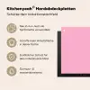 Yes you can do it - Rood - Roze Inductie beschemer met haakjes klein -ky-usp-de