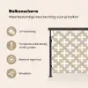 Patroon - Symmetrisch - Beige Balkonbeschermer Duitsland klein 596 -specs_NL