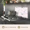 Terrazzo -  Patroon - Zacht - Snoep keuken achterwand spatscherm klein 900 -usp_NL
