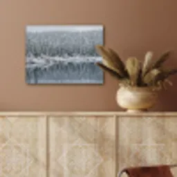Bos - Reflectie - Meer - Winter - Serene PET vilt klein -sfeer4