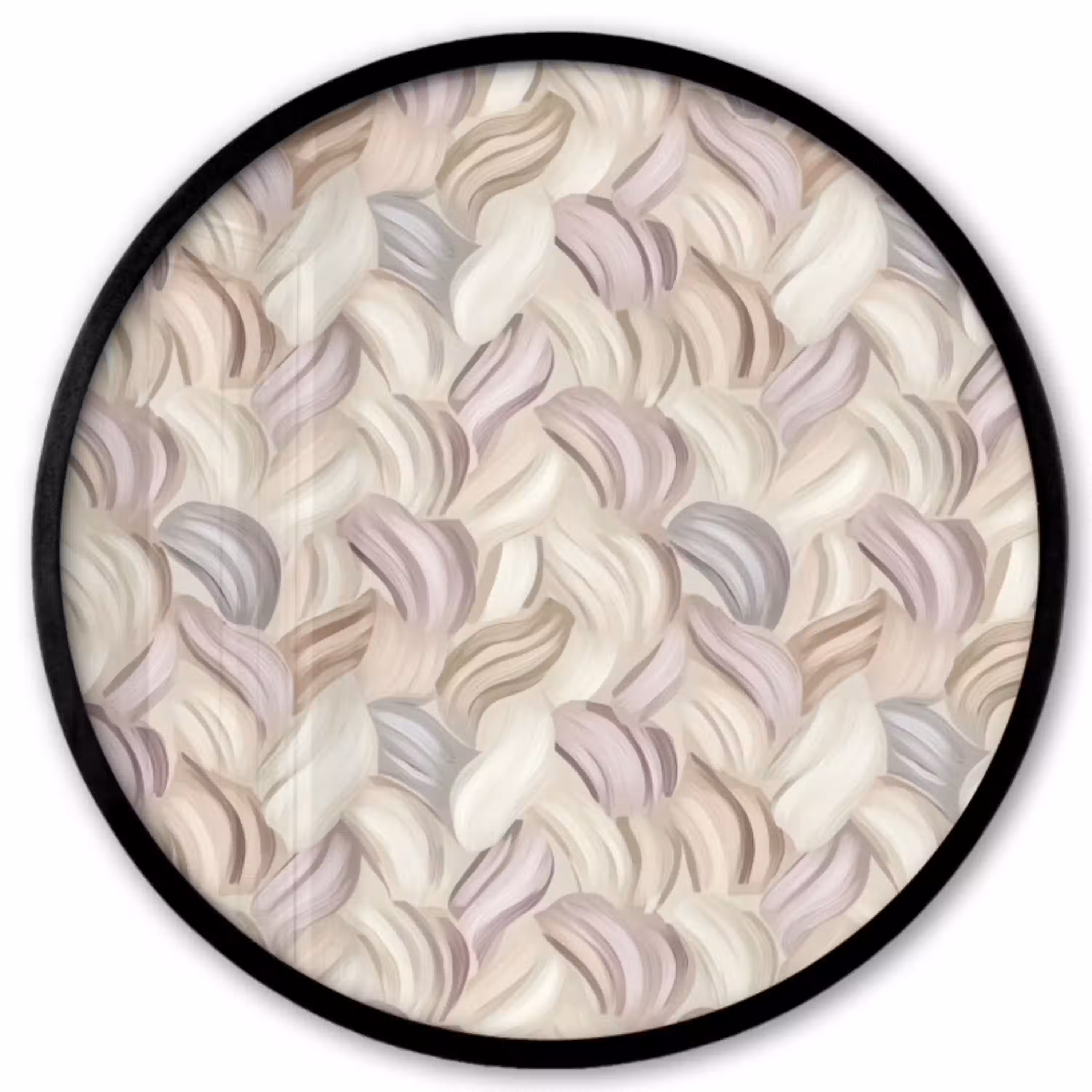 Abstract - Golvend - Pastel Fotolijst rond zonder passe partout klein 856 -3d