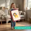 Leeuw - Manen - Kleurrijk Kinderkoffer - Roze klein -sfeer2_NL
