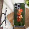 Bloem - Gladiolen - Zalmroze Hoesje iPhone 16 Pro Max met koord klein -sfeer4