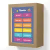 Maanden - Educatief - Leren voor kinderen - Ruimte Light Box met kabel (Wandlamp kind) klein -3d