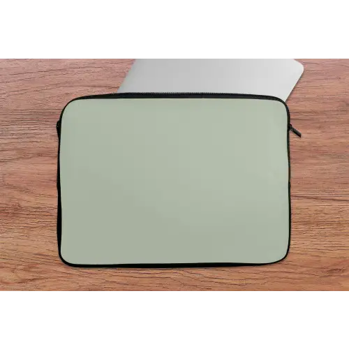Kleur - Mintgroen - Interieur laptophoes neopreen klein 279 -tafel