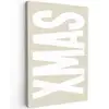 Xmas - Kerst - Japandi - Kerstversiering canvas 2cm klein -z3d