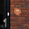 Terracotta - Modern Naambord Organisch middel -sfeer1