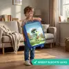 Golf - Dino - Groen Kinderkoffer - Blauw klein -sfeer2_NL