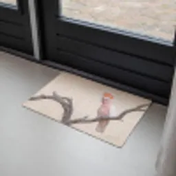 Papagaai - Tak - Roze Deurmat klein -sfeer2