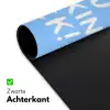 Blauw - Wit - You fuckin rock Muismat XXL klein -sfeer2