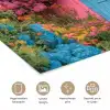 Bloemen - Deur - Roze poster papier klein -closeup_NL