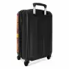 Zonnetjes patroon NBS - Handbagage koffer - Volwassenen Unisex middel -achterkant