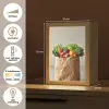 Papieren - Boodschappen - Groente - Kleurrijk Light Box met kabel (Tafellamp) klein -USP_NL