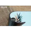 Blauw - Ananas - Disco - Discobal Placemat vinyl groot -closeup
