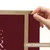 Love your damn self - Kleurrijk - Bordeaux Light Box met batterij (Wandlamp) middel -USP_websiteprintNL