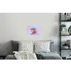 Eend - bril - Pastel Muursticker klein -slaapkamer