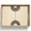 Geometrische bogen - Minimalistisch - Symmetrisch Dienblad Rechthoek middel -z3d_shopping